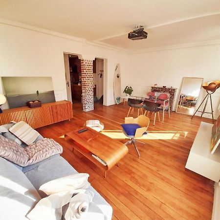Апартаменты Tres Beau 2P Avec Vaste Sejour Ensoleille - A 50 M Du Metro Du Marche Et De La Mairie Клиши Экстерьер фото